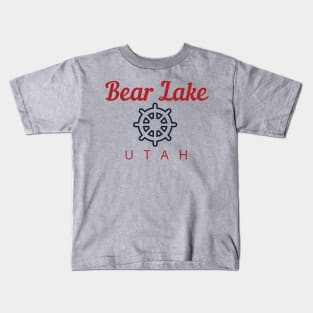 Bear Lake Utah Kids T-Shirt